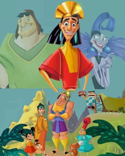 The Emperors New Groove Diamond Painting