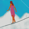 Tightrope Woman Diamond Painting