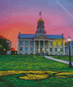 University of Iowa Diamond Painting