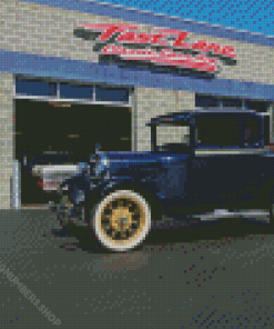 1929 Ford Model A Diamond by numbers