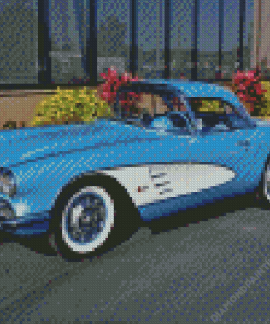 1960 Corvette Diamond Painting