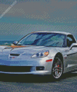 2005 Corvette Car Diamond Painting