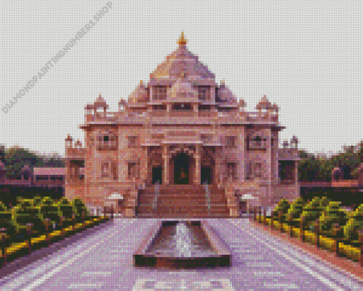 Akshardham Diamond Painting