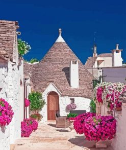 Alberobello Town Diamond Painting