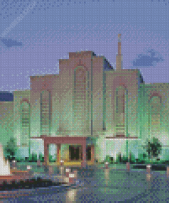 Albuquerque Temple Diamond Painting