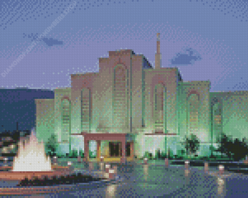 Albuquerque Temple Diamond Painting