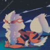 Arcanine Pokemon Character Diamond Painting