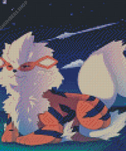 Arcanine Pokemon Character Diamond Painting