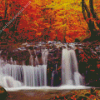 Autumn Forest River Diamond Painting