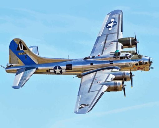 B17 Aluminum Overcast Diamond Painting