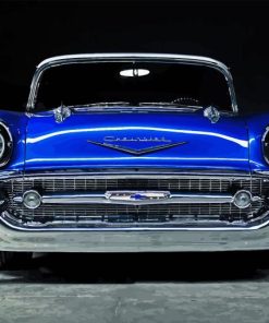 Blue 57 Chevy Diamond Painting