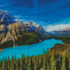 Bow Lake Diamond Painting