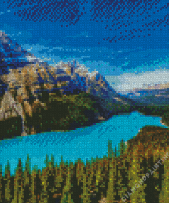 Bow Lake Diamond Painting