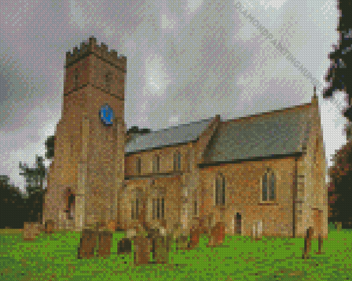 Bradenham Church Diamond Painting