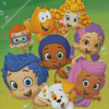 Bubble Guppies Diamond Paints