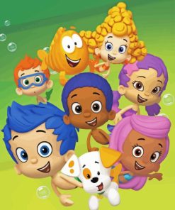 Bubble Guppies Diamond Paints