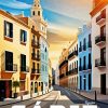 Cadiz City Poster Diamond Painting