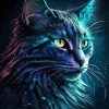 Cat Galaxy Diamond Painting