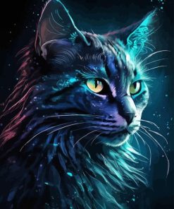 Cat Galaxy Diamond Painting