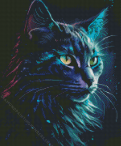 Cat Galaxy Diamond Painting