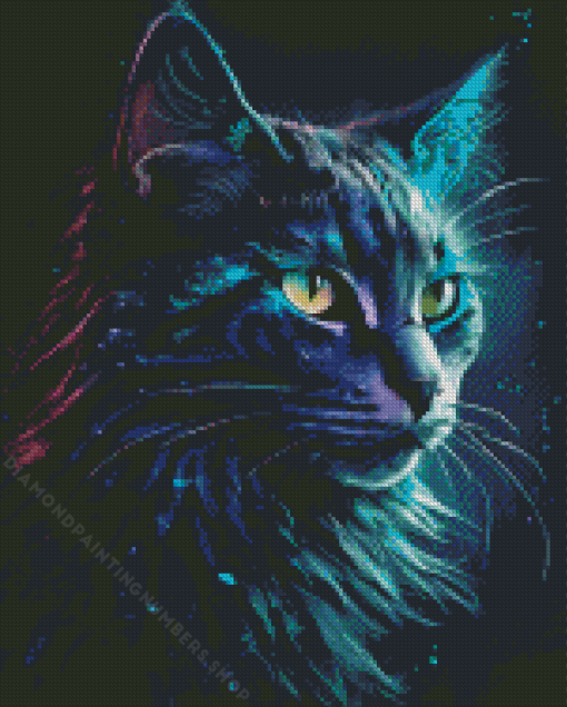 Cat Galaxy Diamond Painting