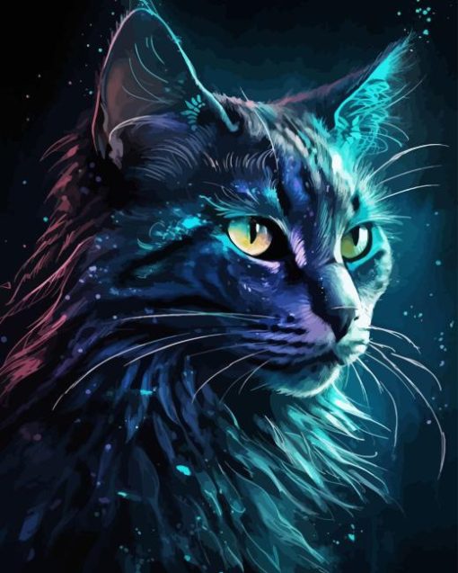 Cat Galaxy Diamond Painting