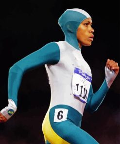 Cathy Freeman Diamond by numbers