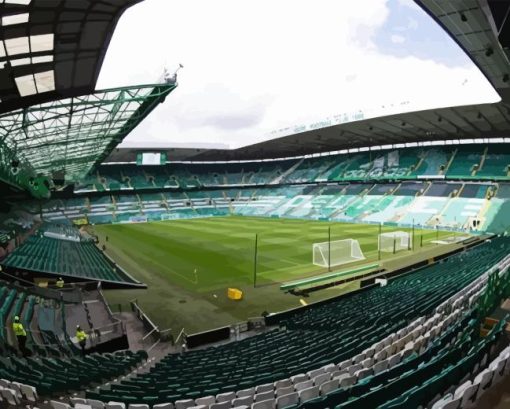 Celtic Park Glasgow Diamond Painting