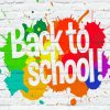 Colorful Back to School Diamond art