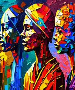 Colorful People Art Diamond Painting