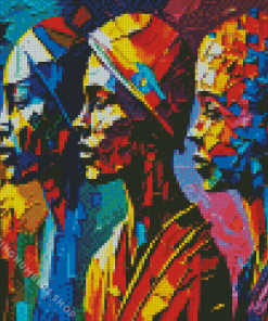 Colorful People Art Diamond Painting