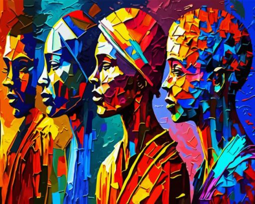 Colorful People Art Diamond Painting