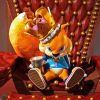 Conkers Bad Fur Day Diamond Painting