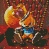 Conkers Bad Fur Day Diamond Painting