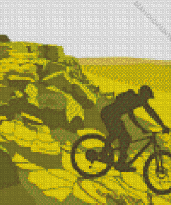 Cycling in Stanage Edge Diamond Painting