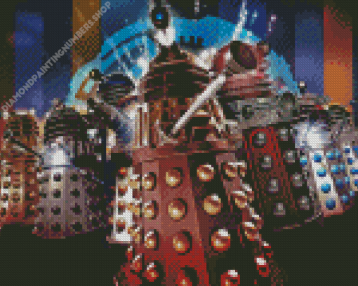 Daleks Diamond Painting