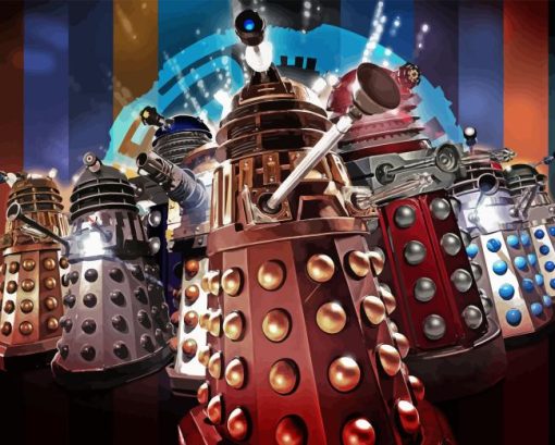 Daleks Diamond Painting