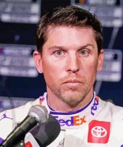 Denny Hamlin Diamond by numbers