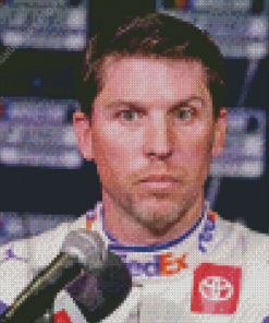 Denny Hamlin Diamond by numbers