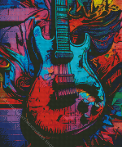 Electric Guitar Diamond Painting