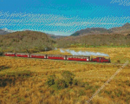 Ffestiniog Diamond art