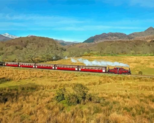 Ffestiniog Diamond art