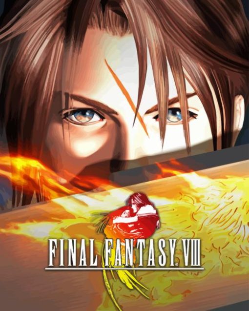 Final Fantasy VIII Video Game Diamond Painting