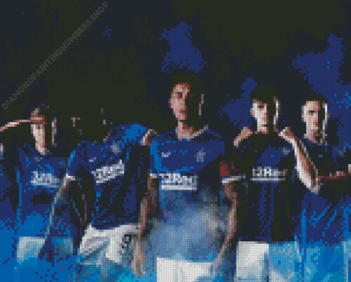 Football Rangers Diamond Painting