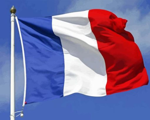 French Flag Diamond Painting