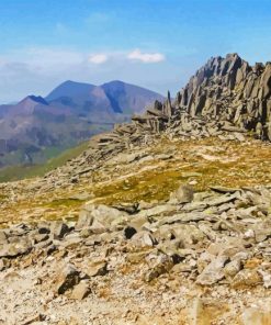 Glyder Fawr Snowdon Diamond Painting