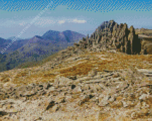 Glyder Fawr Snowdon Diamond Painting