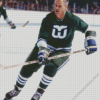 Gordie Howe Diamond Painting