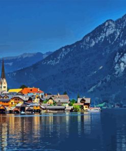 Hallstatt Lake Diamond Painting