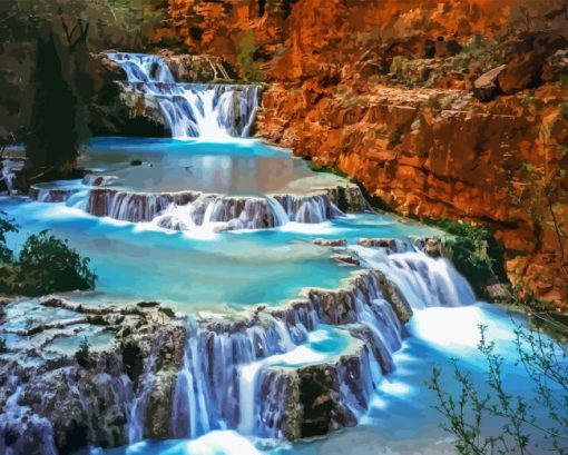 Havasu Falls Diamond Painting